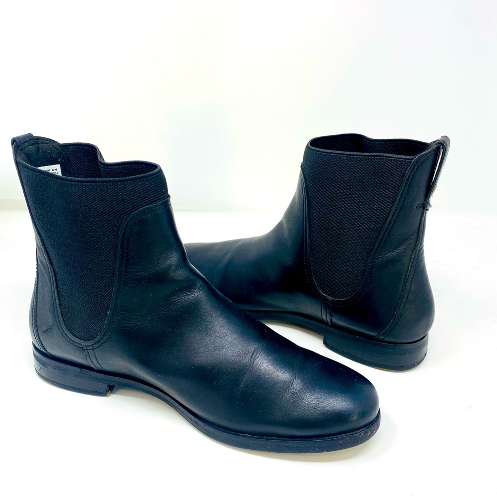 Timberland Black Leather Chelsea Boots Size 9